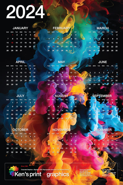 Our 2024 Calendar is available to all of our valued customers