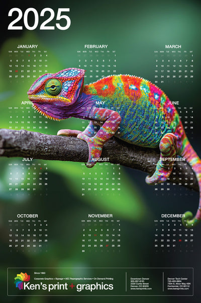 Our 2025 Calendar is available to all of our valued customers