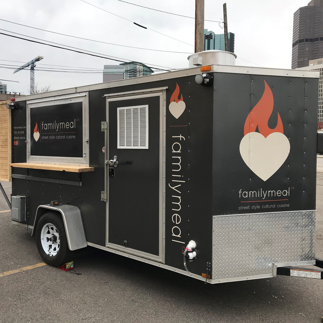 Vehicle Graphics Printed and Installed for familymeal