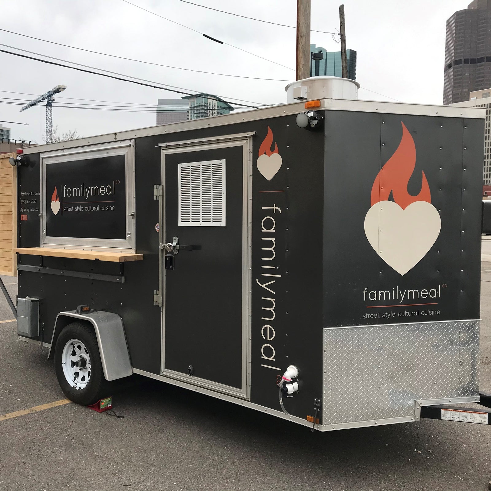 Vehicle Graphics Printed and Installed for familymeal