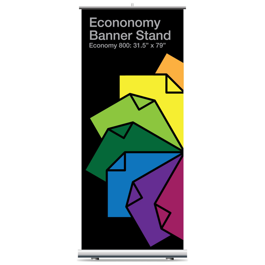 ECONOMY RETRACTABLE BANNER STAND