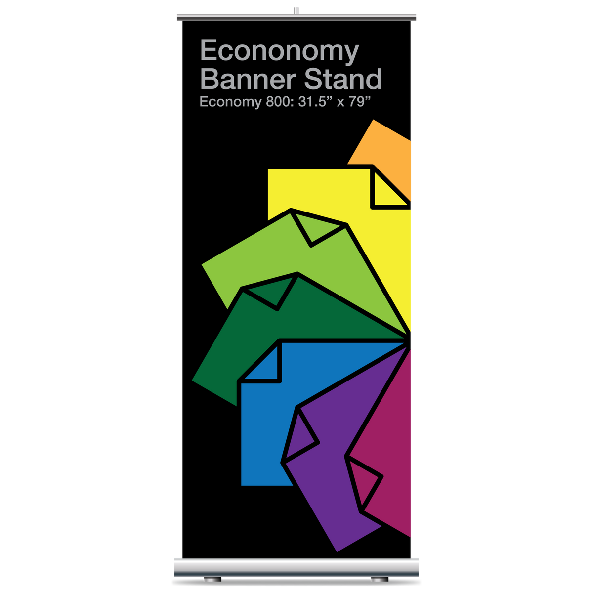 ECONOMY RETRACTABLE BANNER STAND – KENS PRINT AND GRAPHICS