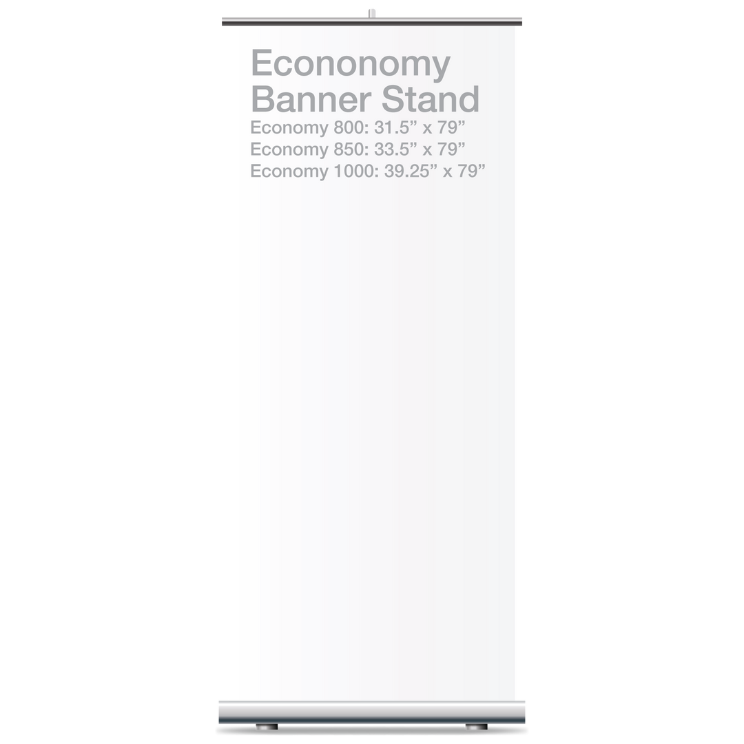 ECONOMY RETRACTABLE BANNER STAND