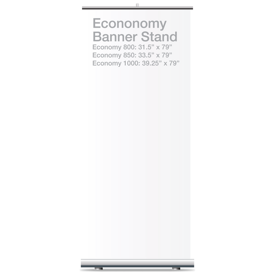 ECONOMY RETRACTABLE BANNER STAND
