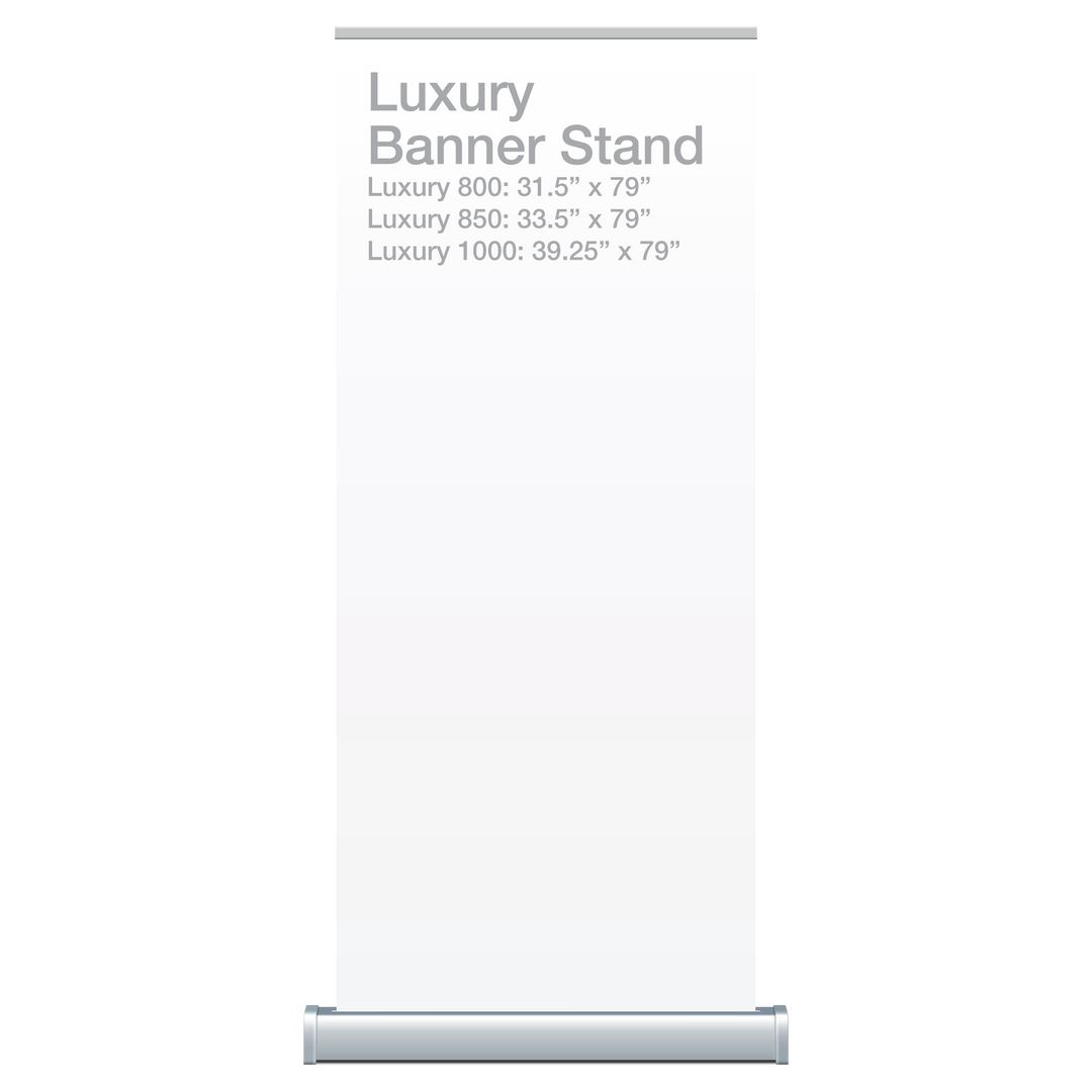 LUXURY RETRACTABLE BANNER STAND
